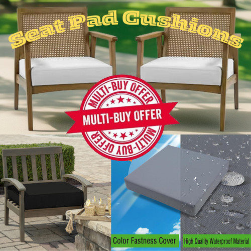 Waterproof outdoor seat pads - outdoor,