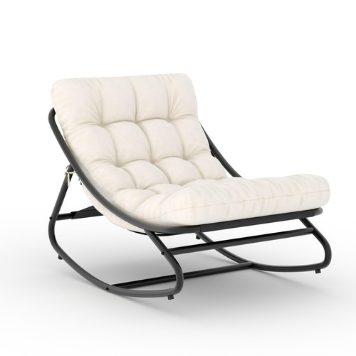 Rocking chair with cushion - chair,