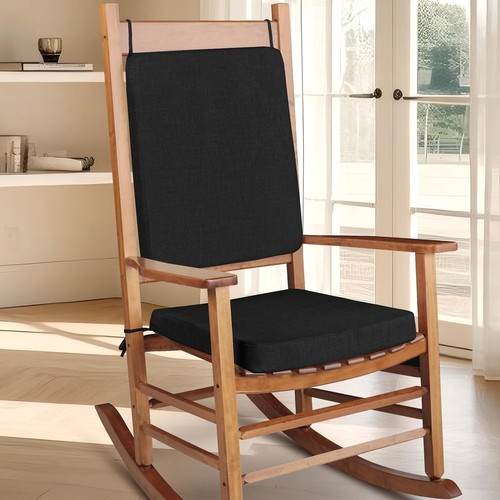 Rocking chair cushion set with - set,