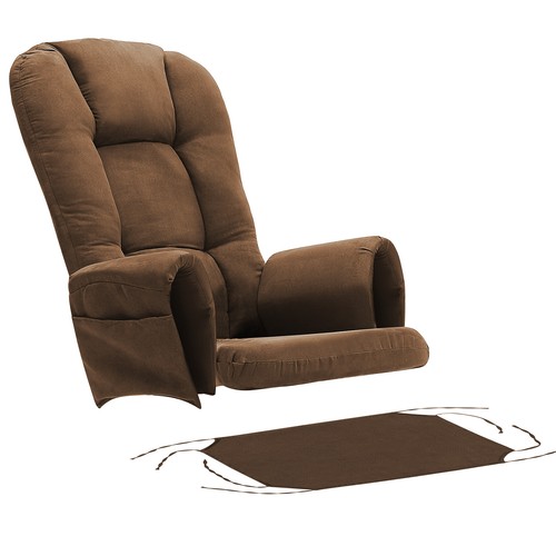 5pcs suede glider rocker - glider,