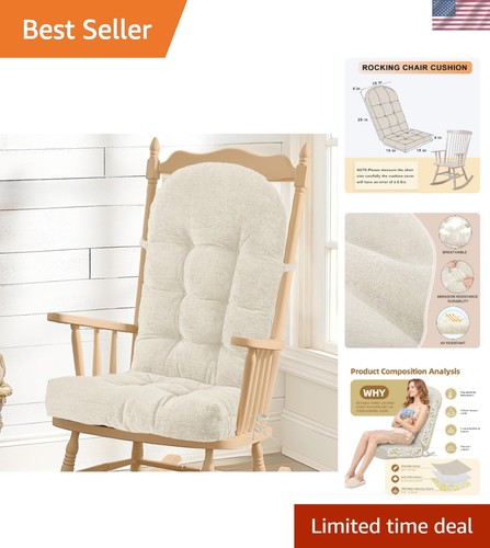Soft tufted rocking chair - soft,