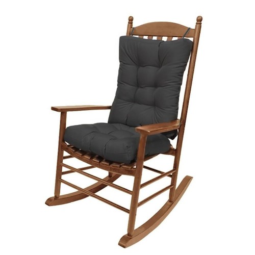 Black tufted rocking patio - tufted,