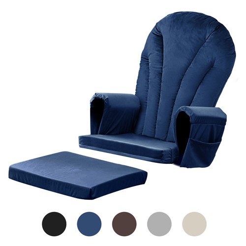 5pcs velvet glider - velvet, rocking