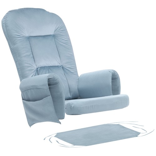 5pcs velvet glider rocker - velvet,