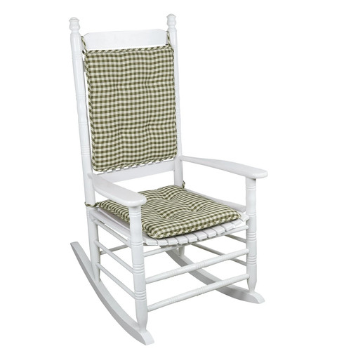 Porch rocking chair cushion - chair,