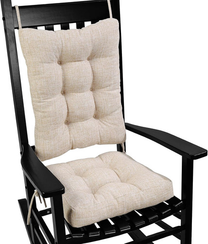 Rocking chair cushion set with - rocking,